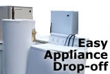 Appliance drop off